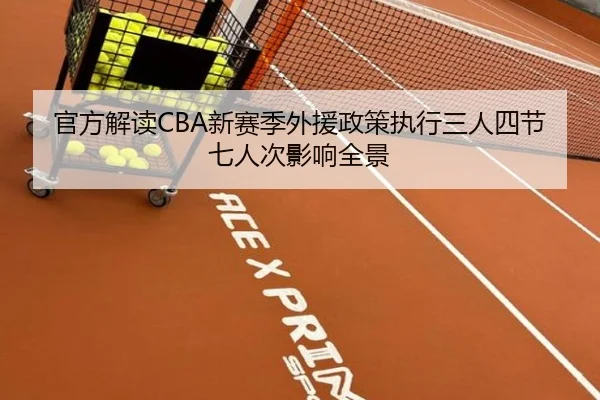 官方解读CBA新赛季外援政策执行三人四节七人次影响全景